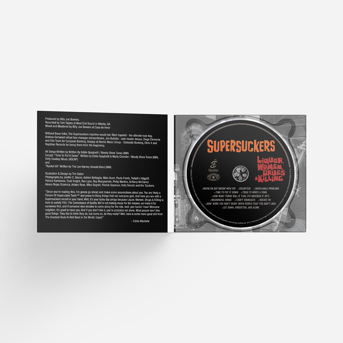 Liquor, Women, Drugs & Killing - CD