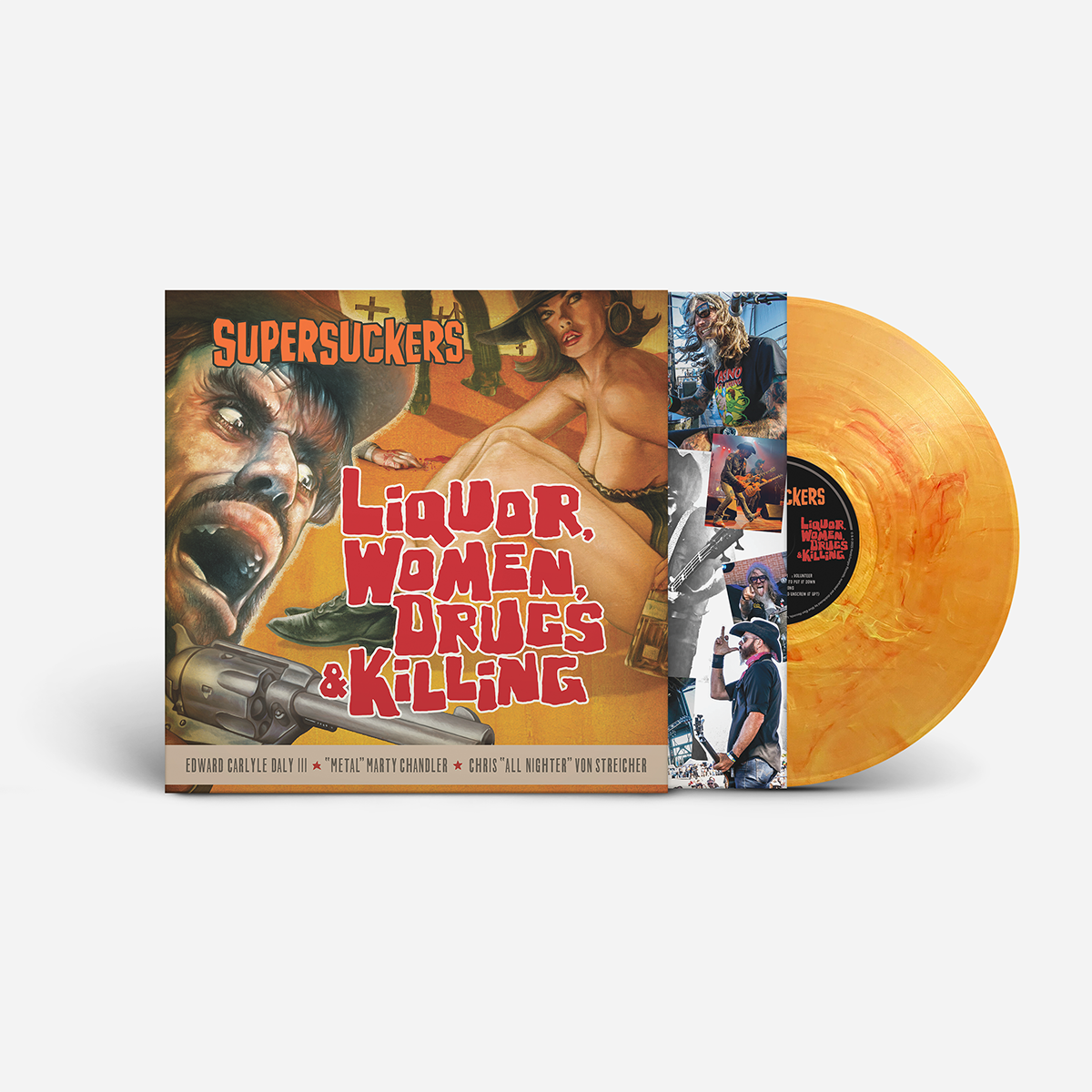 Liquor, Women, Drugs & Killing - LP