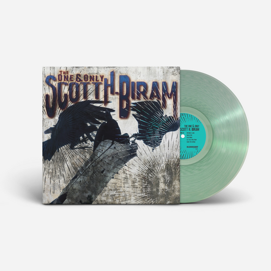The One & Only Scott H. Biram vinyl record pressed in Coke Bottle Clear